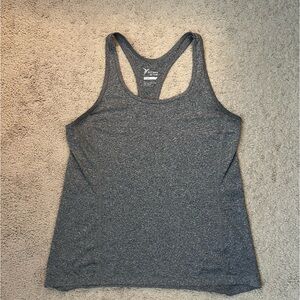 Old Navy Charcoal Racerback Tank Top